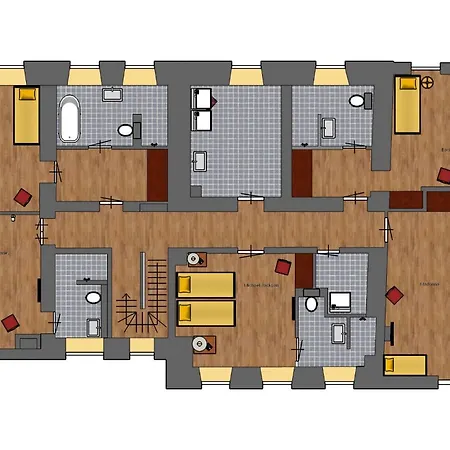 Semesterbostad Waldeifel Xl - 10 Slaapkamers *